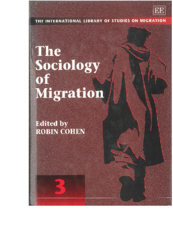 移民社会学研究 = A Study of Sociology of Migra… Amazon.com: The Sociology of Migration (The International