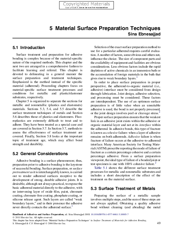 PDF) surface treatment