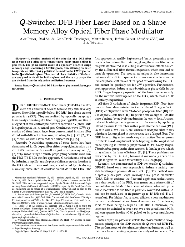 Dfb fiber laser trondheim thesis 04 image