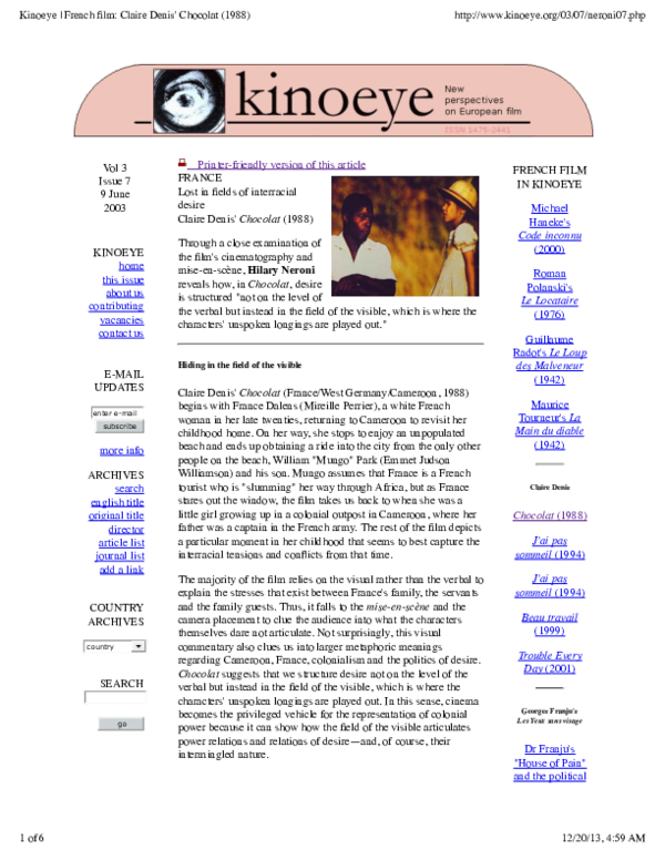 Chocolat luc picture