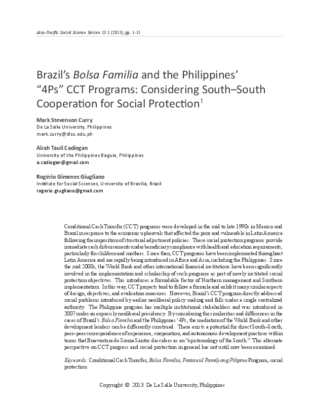 Benefits of 4ps to students image