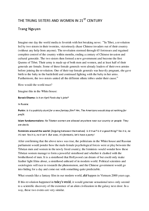 Trung sisters picture