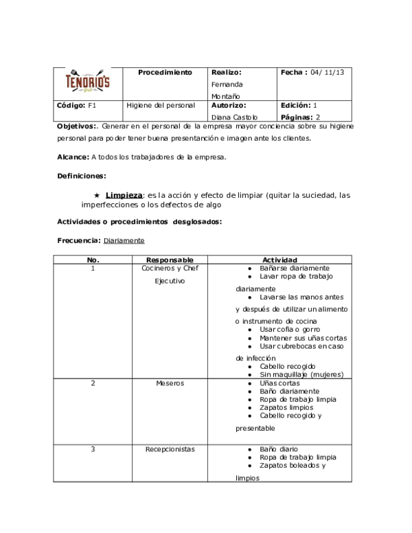 (DOC) Procedimiento POEs 1