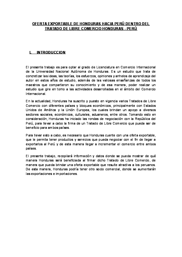 Honduras economy image