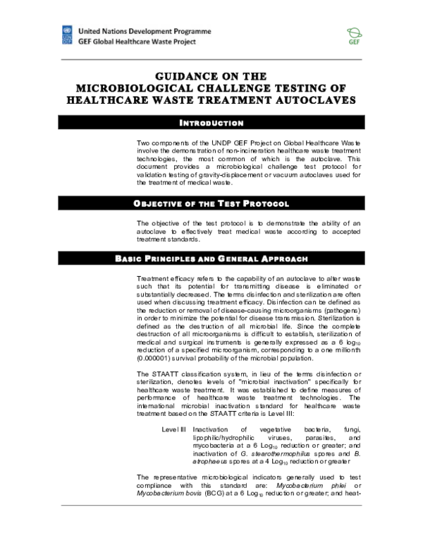 (PDF) Monitoring Autoclave Efficacy Violeta Andronic Academia.edu
