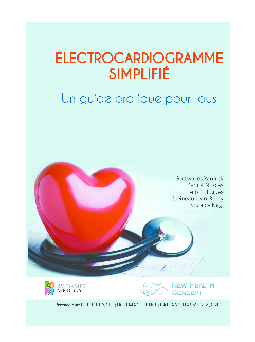 2 Règles ECG De Poche HQRKOTM - 8,6x5,4cm - Guide D'interprétation En 7 étapes Pour Soignants