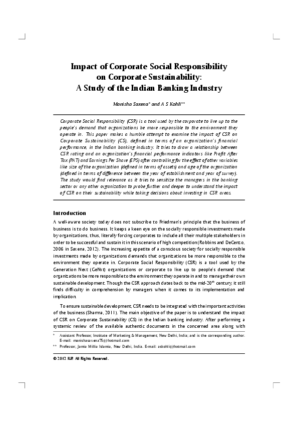 Corporate responsibility image