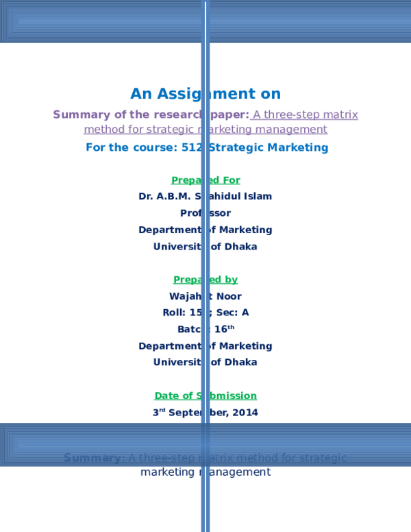 Steps in strategic planning picture