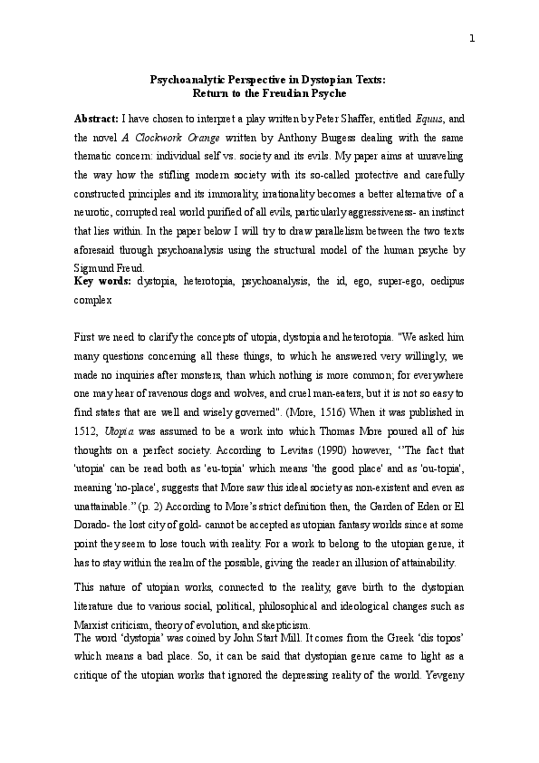 Freud's psychoanalytic procedure essay image