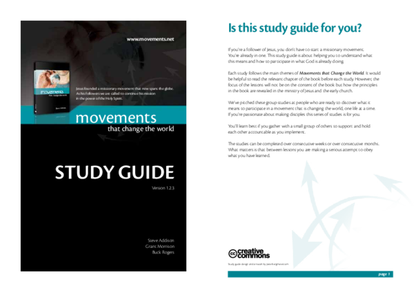 (PDF) Movements that Change the World: Implementation Guide