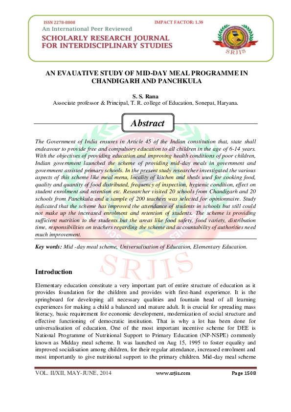 Mid day meal login image