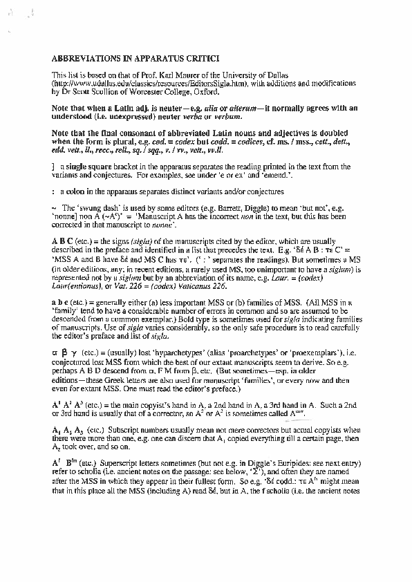 List of abbreviations thesis apa image