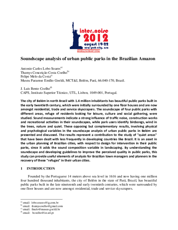 (PDF) 009-Lobo Soares A C Final Paper 05 29 2012 Internoise 2012
