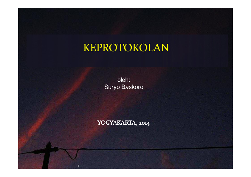Ruang Lingkup Dalam Keprotokolan Adalah Berperilaku