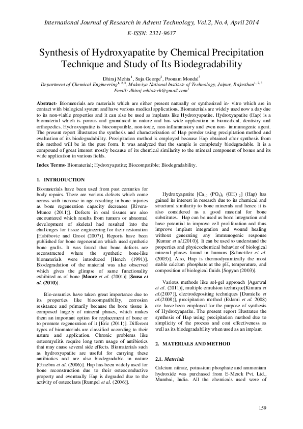 Precipitation reaction is also known as picture
