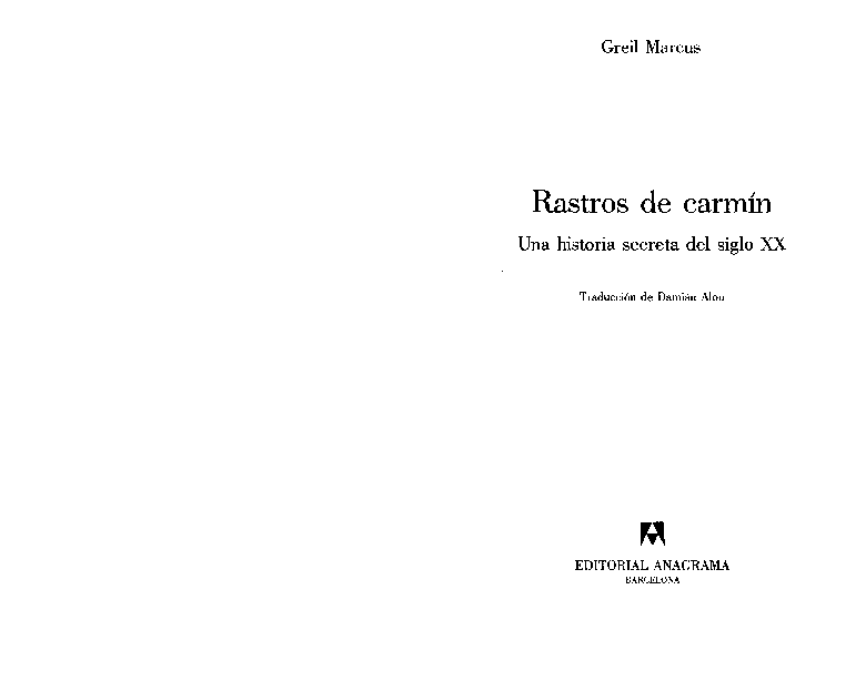 (PDF) Greil Marcus
