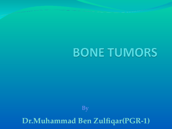 (PPT) Radiology Bone Tumors