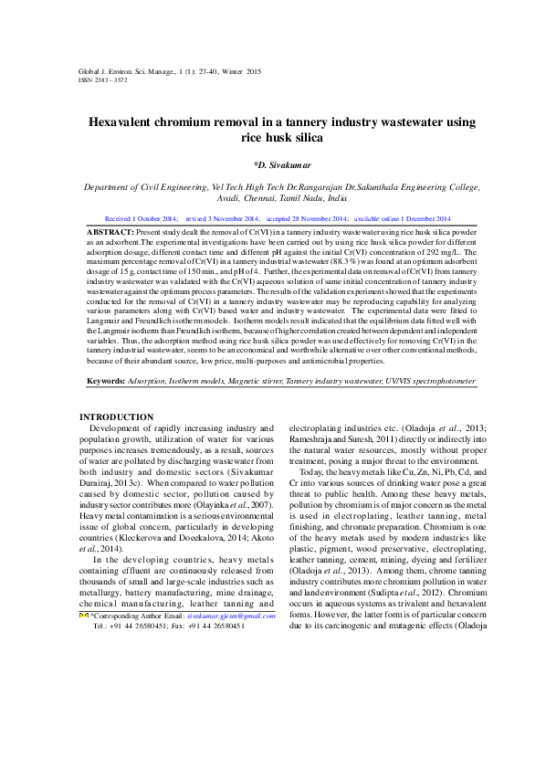 Chromium removal thesis 06 picture