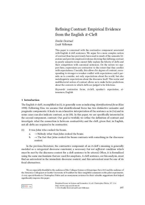 The cleft essay 07 picture