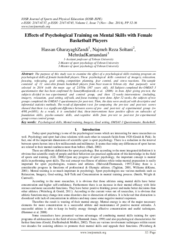 Three phases of psychological skills training image