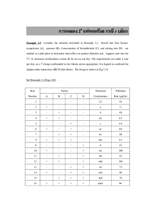 (PDF) Minitab / Block Design Phongrapee Srisawat Academia.edu