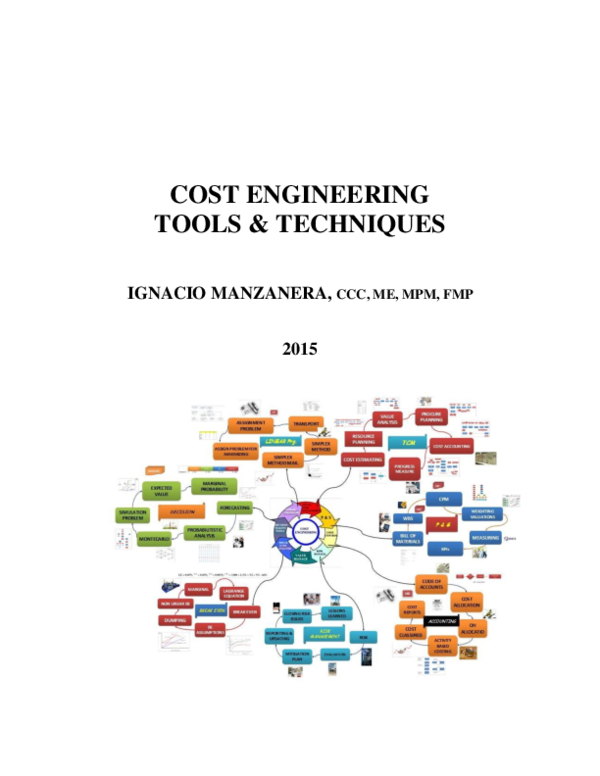(PDF) COST ENGINEERING TOOLS & TECHNIQUES Ignacio Manzanera