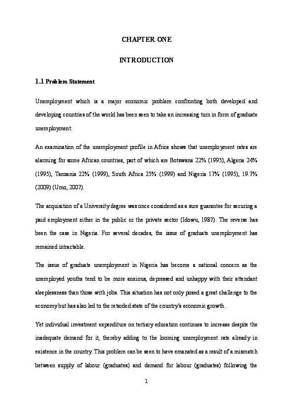 High rate of unemployment among graduates image