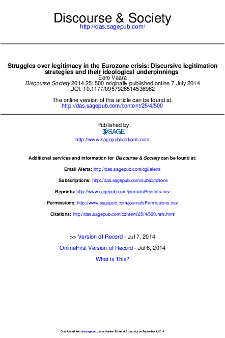 Legitimacy of the supreme court image