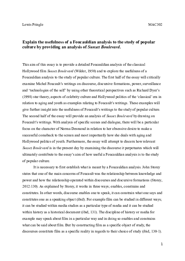 Sunset blvd movie image