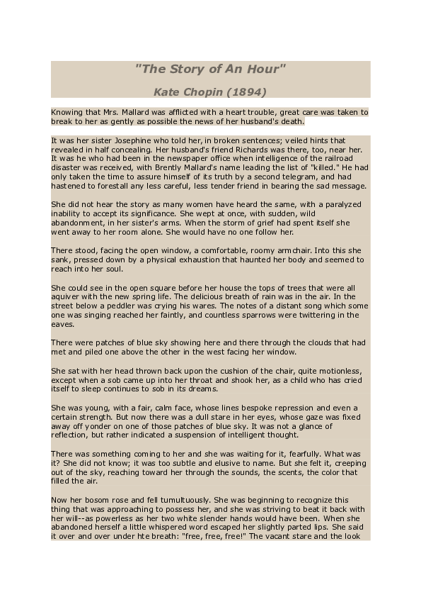 DOC The Story Of An Hour Rohit Jain Academia edu doc-the-story-of-an-hour-rohit-jain-academia-edu