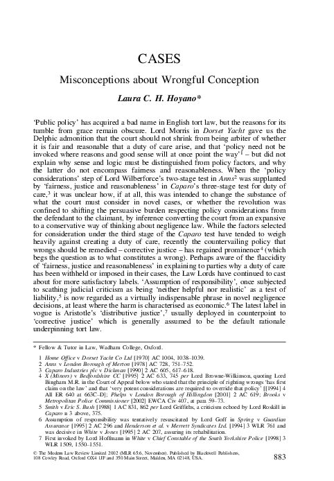 Wrongful conception essay 02 image