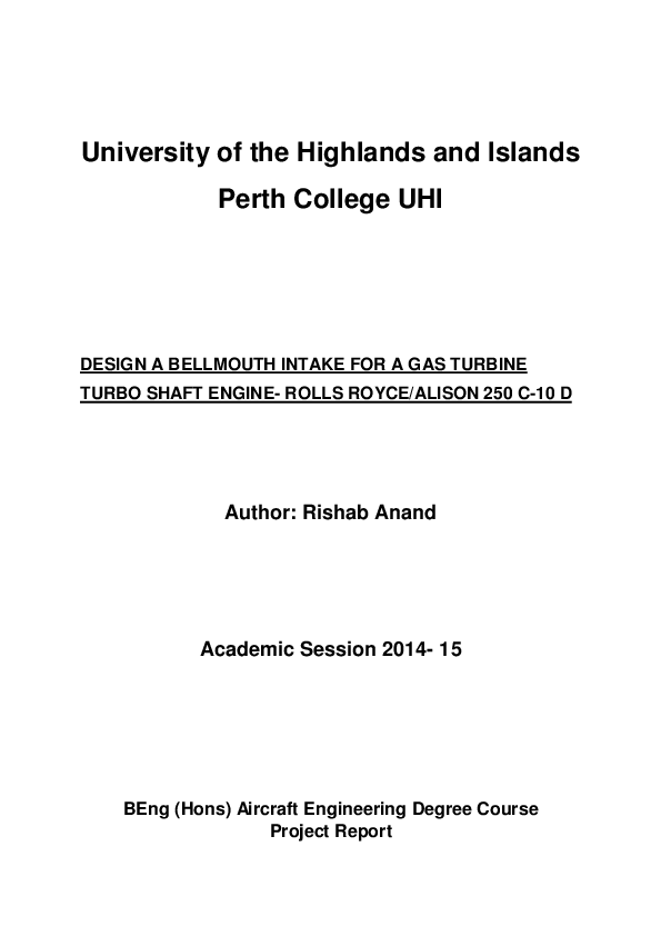 Pdf Designing A Bellmouth Intake Rishab Anand Academia Edu Pdf Designing A Bellmouth Intake Rishab Anand Academia Edu