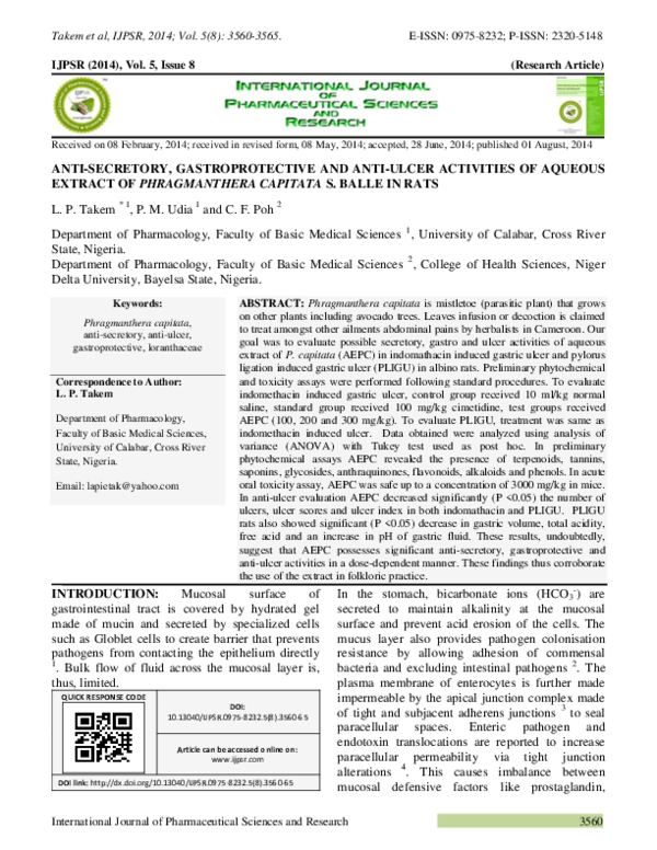 Anti ulcer thesis 03 picture