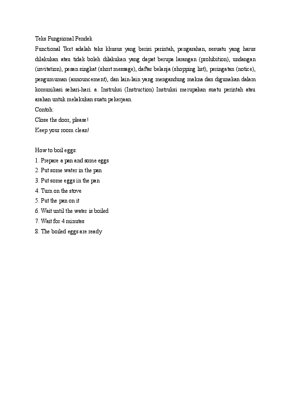(DOC) Teks Fungsional Pendek Siti Patimah Academia.edu