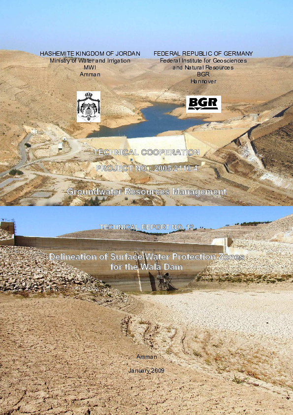 (PDF) Delineation of Surface Water Protection Zones for the Wala Dam