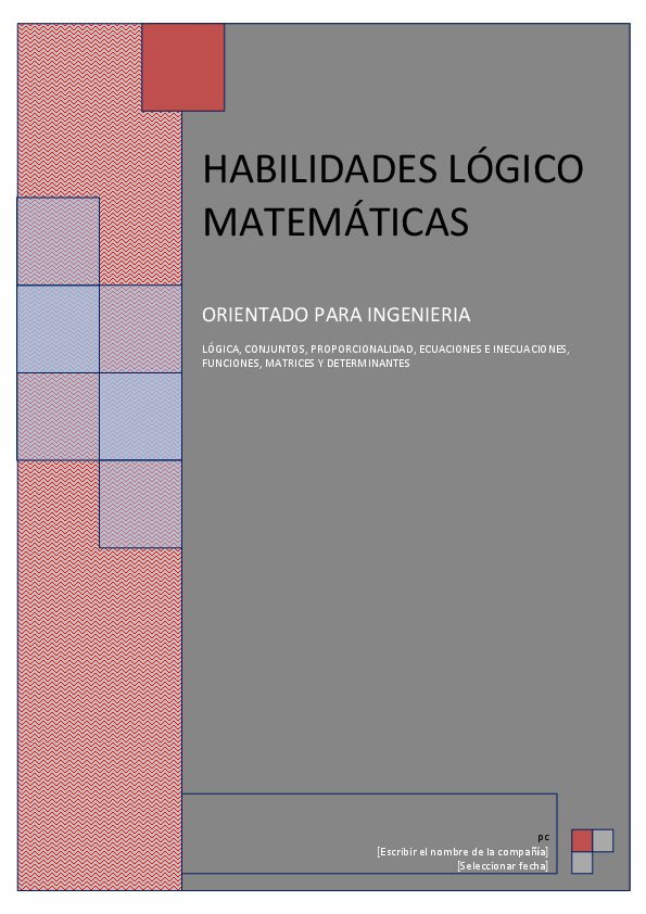 Pdf Habilidades Logico Matematicas Orientado Para Ingenieria Jaeden Yuki Academia Edu