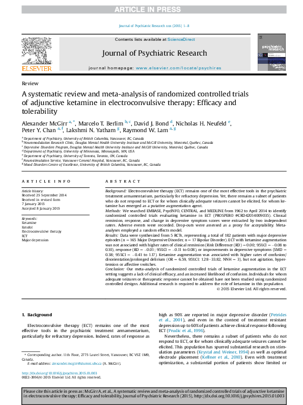 (PDF) A systematic review and meta-analysis of randomized controlled ...