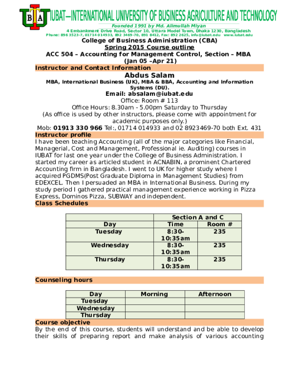 Acc 504 course outline winter 2015 image