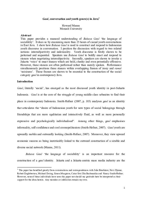 Genre conversation essay picture