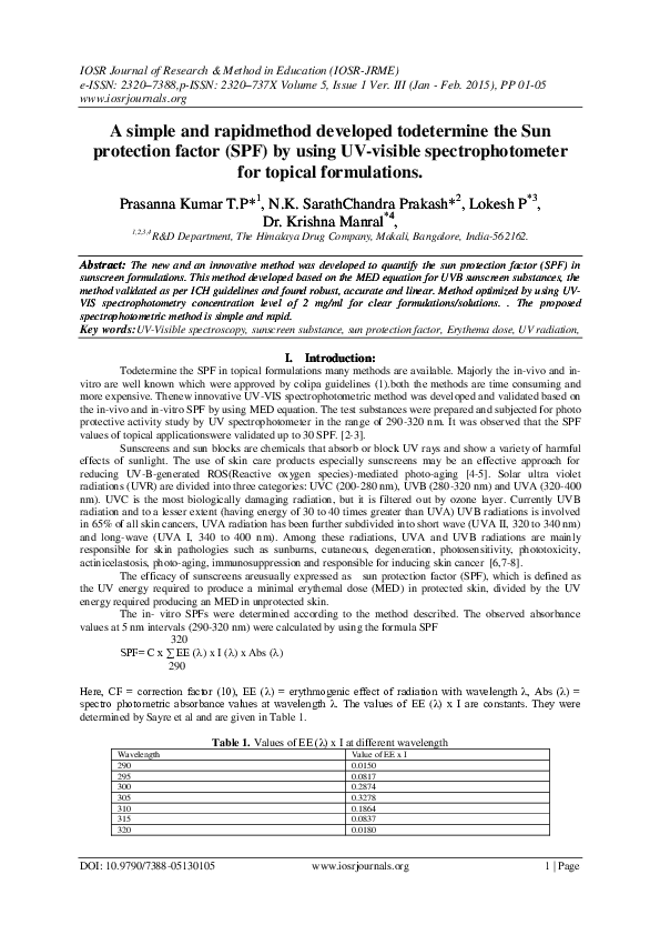 Spectrophotometer essay 04 image