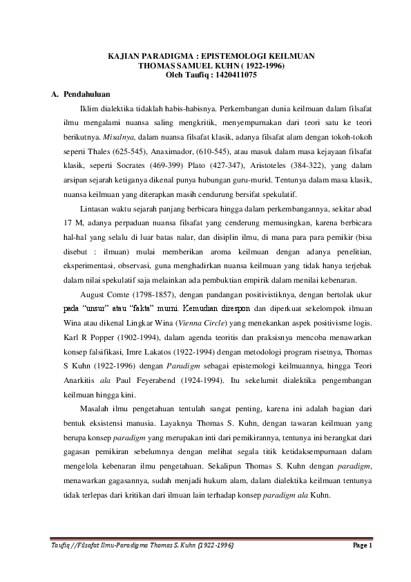 Thomas kuhn, the structure of scientific revolutions summary image