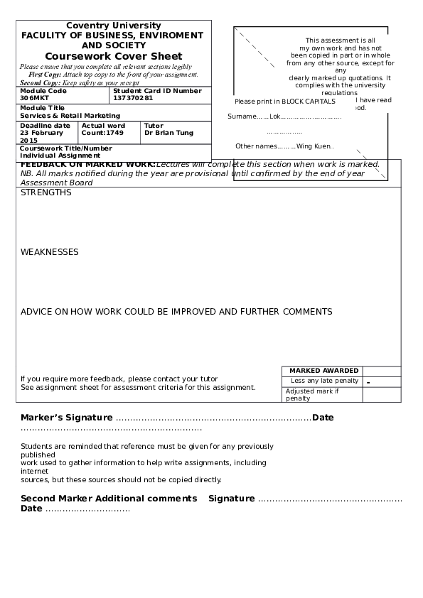 Coventry university module guide image