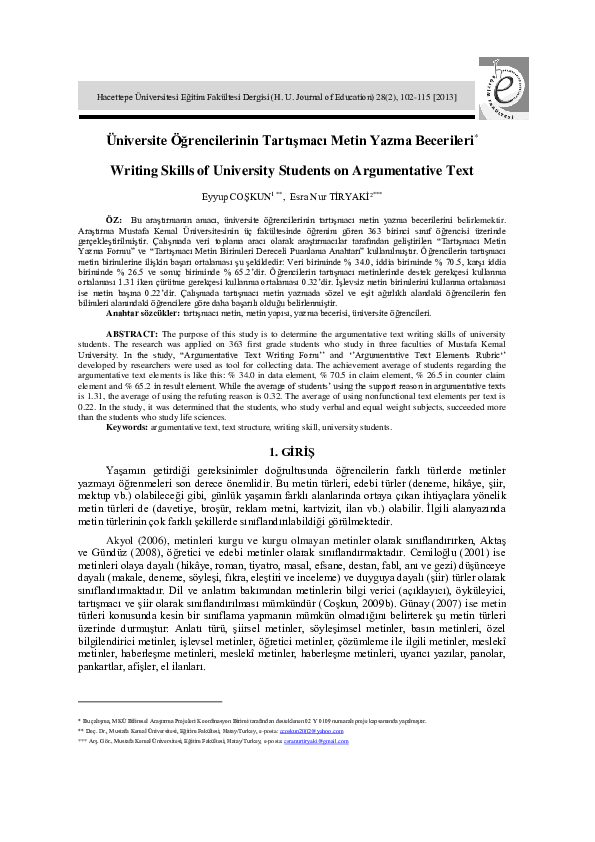 Argumentative essay yazma image