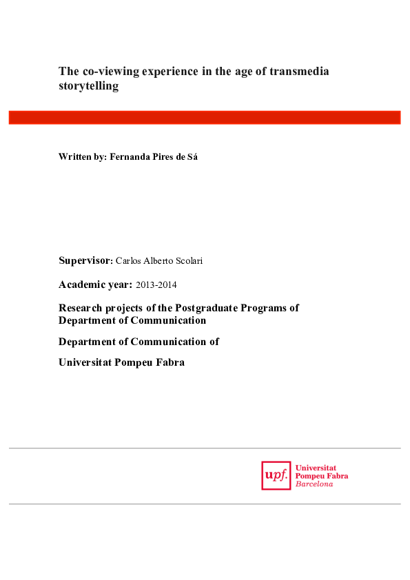 Storytelling thesis pdf picture