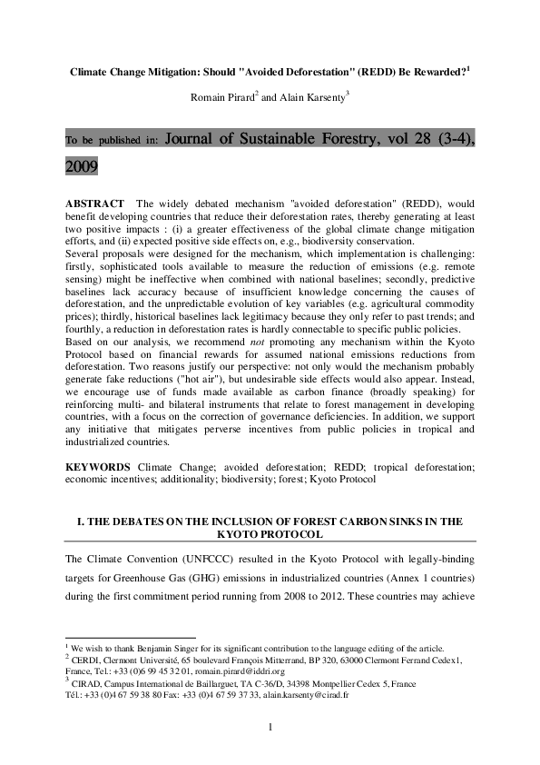 Solution to deforestation essay picture