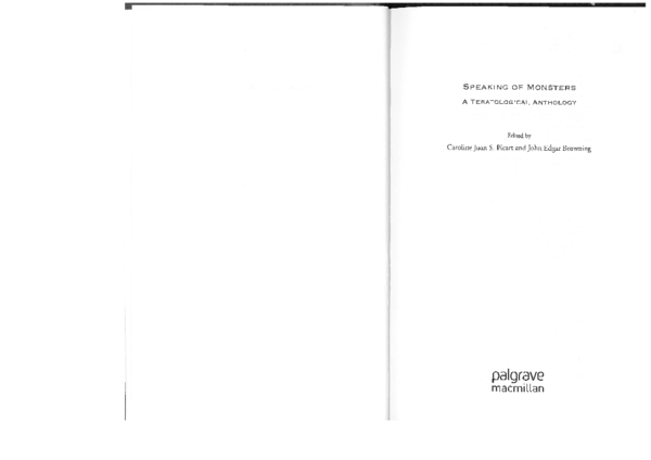 (PDF) “‘Shapeless Deformity’: Monstrosity, Gender, and Racial ...