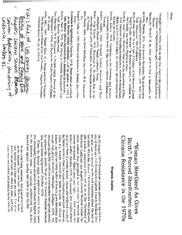 PDF) Woman Sterilized As Gives Birth: Forced Sterilization