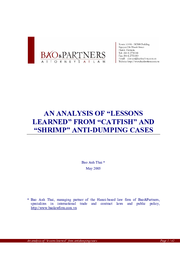 Catfish case essay image