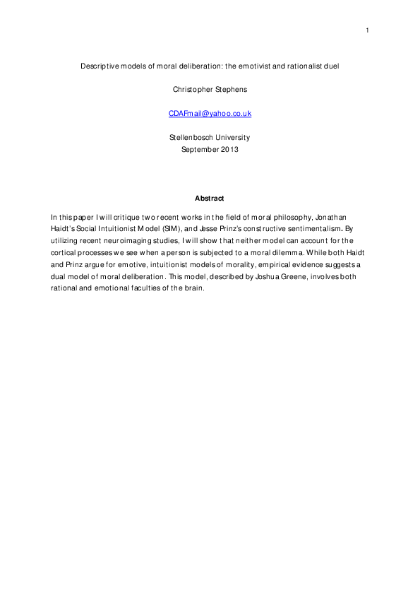 Moral deliberation process picture