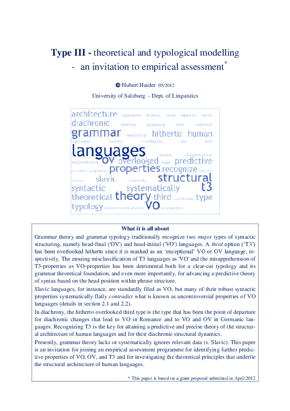 (PDF) Type III